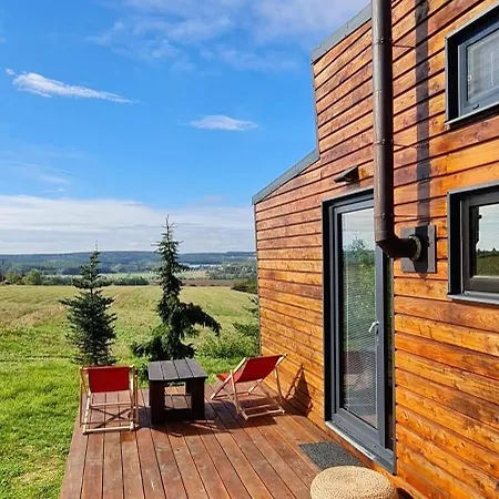 Tiny House Pod Tresni Villa Kaznejov Exterior photo
